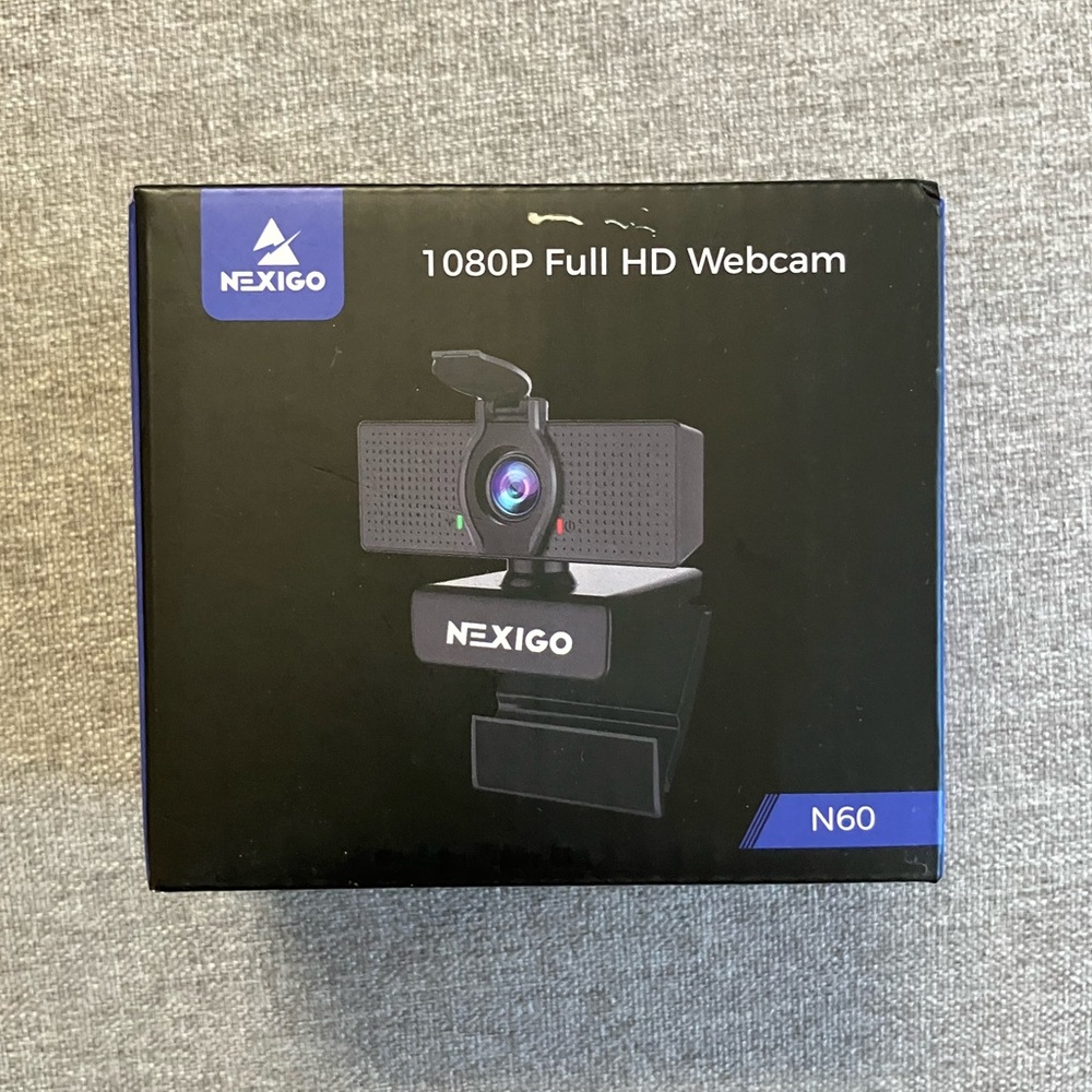 N60 Black 1080P Full HD Webcam